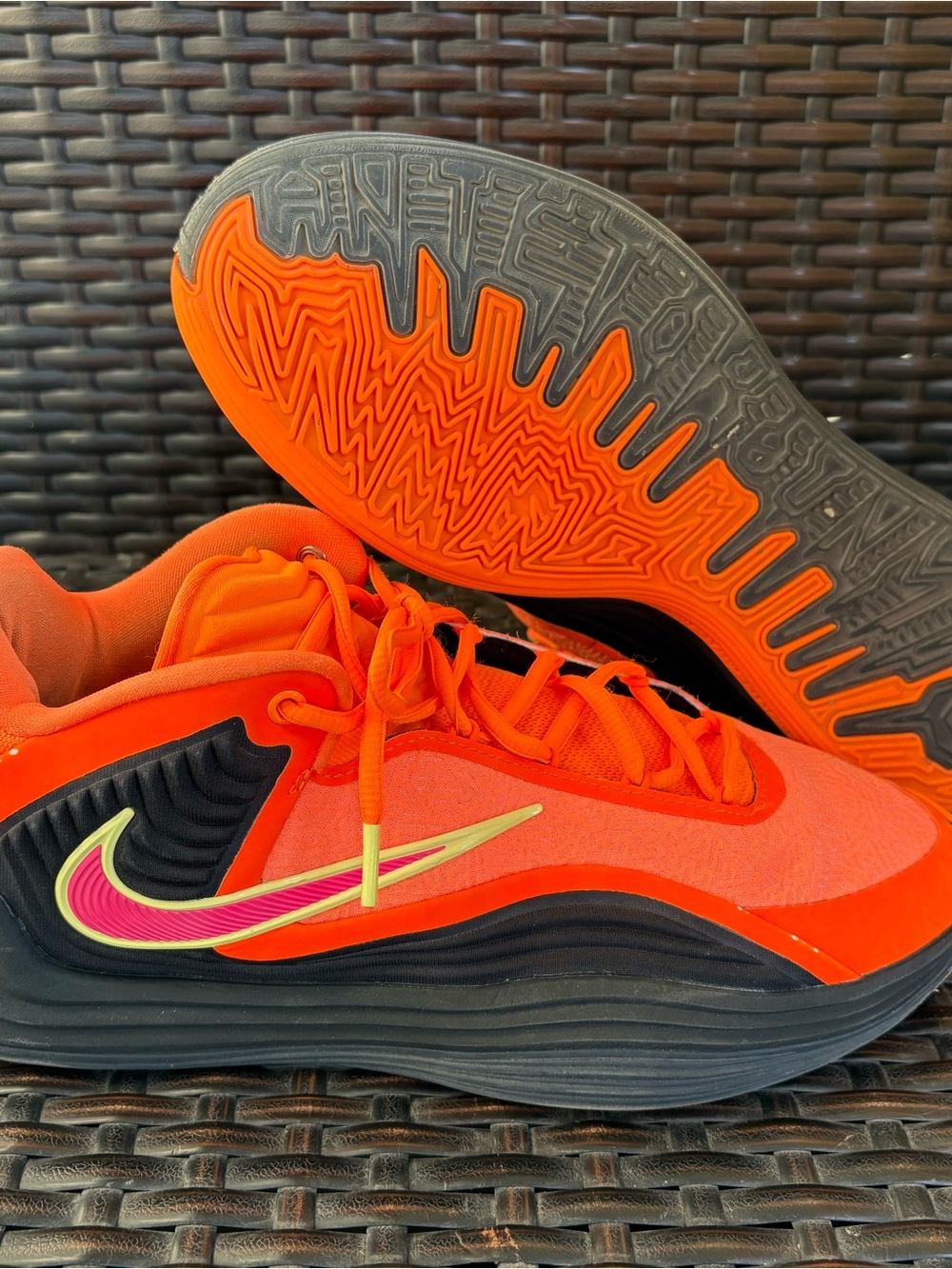 Nike Giannis Freak 7 orange hyper pink